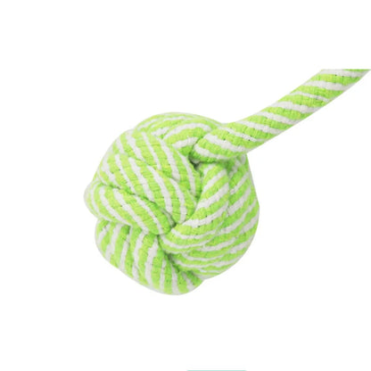 Wholesale Puppy Dog Pet Toy Cotton Braid Shape Rope Chew Knot New Hand-Drawn Dog